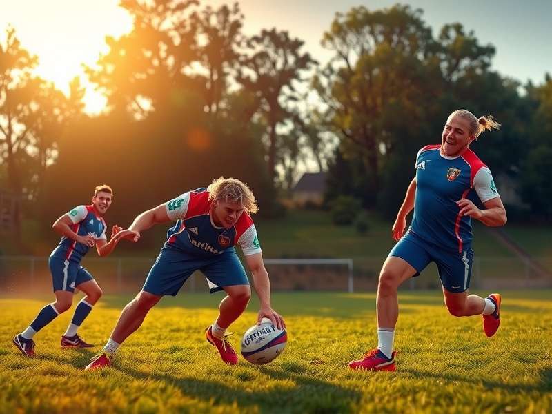 Backyard Rugby Clash Gameplay